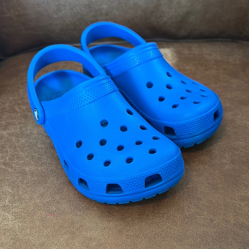 Blue Crocs